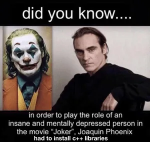 Struggle with C++ dependencies